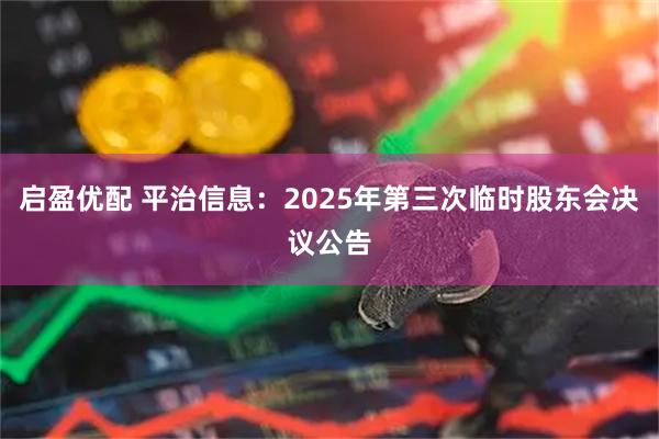 启盈优配 平治信息：2025年第三次临时股东会决议公告