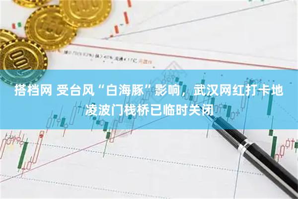搭档网 受台风“白海豚”影响,武汉网红打卡地凌波门栈桥已临时关闭